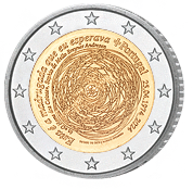 Zwei Euro Kursgedenkmünze Portugal 2024 bankfrisch, 50. Jahrestag der Revolution vom 25.04.1974