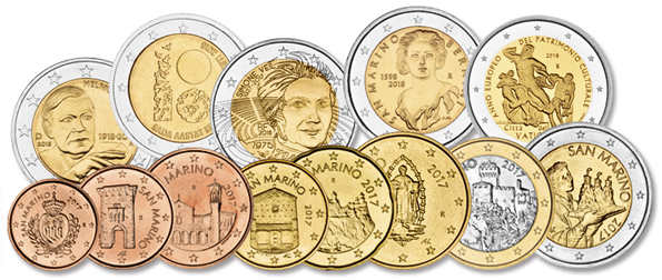 Bild Eurokursmünzen